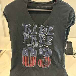 Ride free tank top